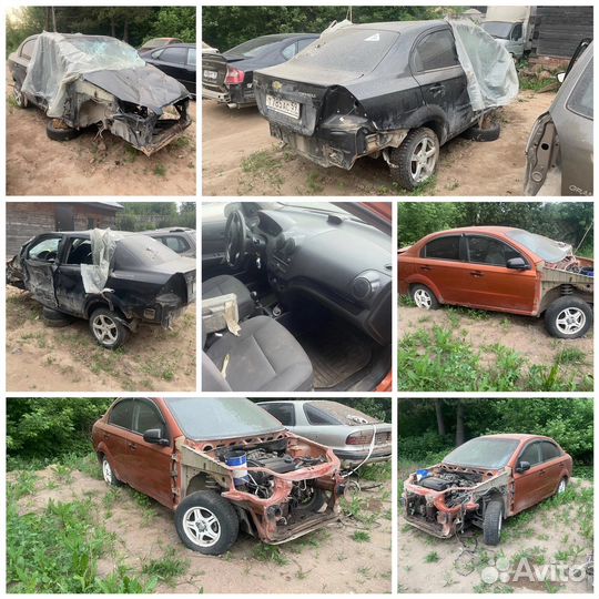 Разбор chevrolet aveo т250 седан