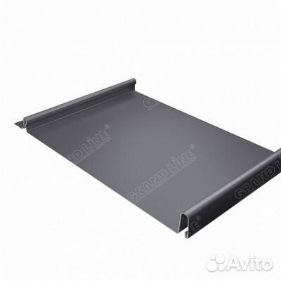 Фальцевая кровля Grand Line Кликфальц PE 0,45 мм