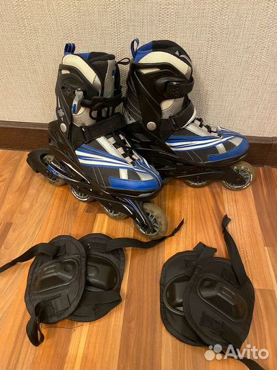 Коньки роликовые подростковые
