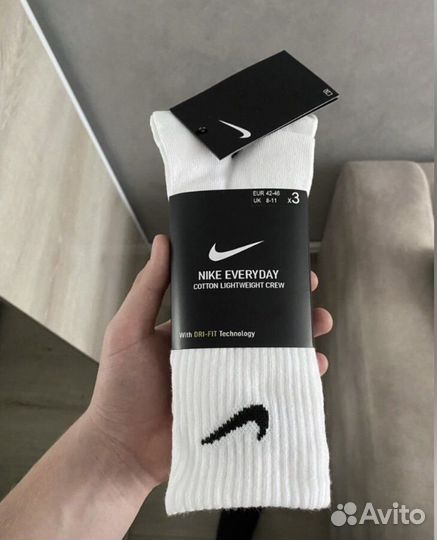 Носки nike everyday высокие оригинал