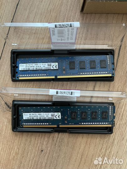 Оперативная память DDR3 4GB 8Gb 1600MHz