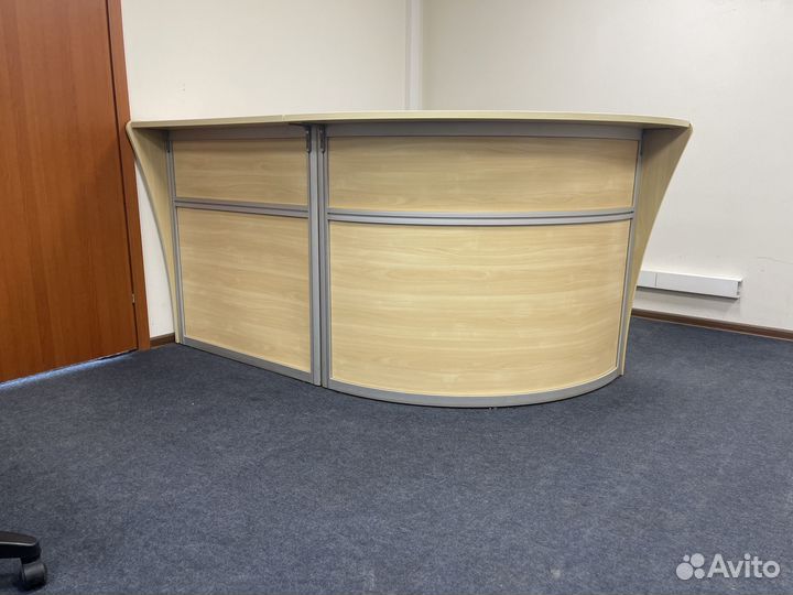 Ресепшн стойка администратора 220х115х110см