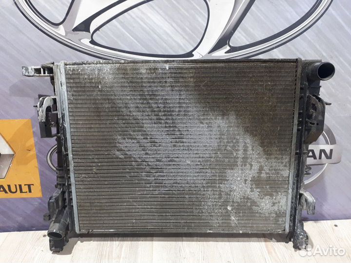 Радиатор охлаждения двигателя основной Renault san