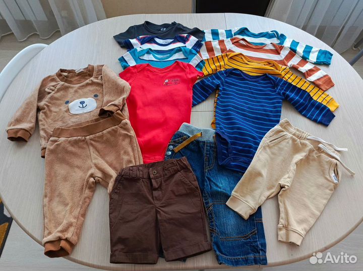 Одежда для мальчика 6-9 месяцев Carter's h&m
