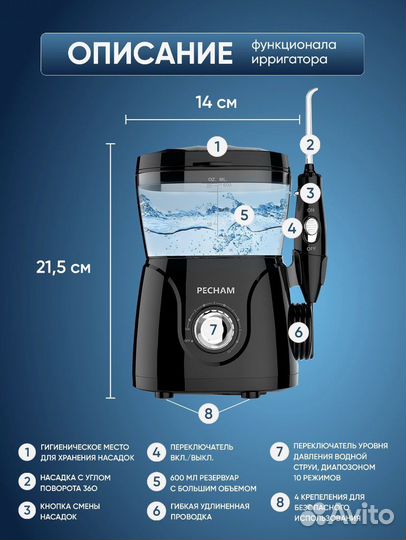 Ирригатор новый