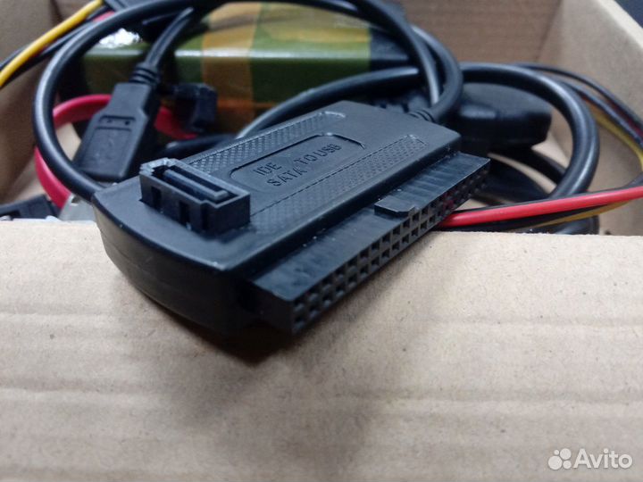 IDE 2,5 + IDE 3,5 + SATA переходник на USB