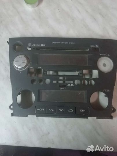 Рамка магнитолы subaru aytbek 2009