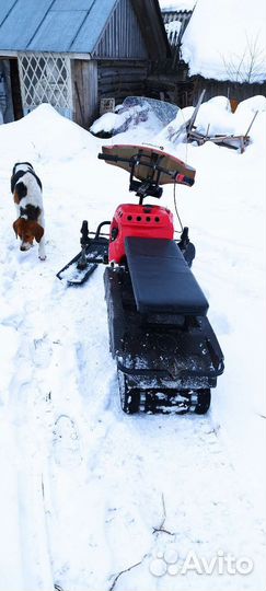 Снегоход рыбоход трансформер