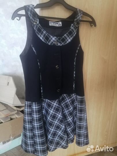 Сарафан школьный 134