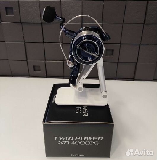 Катушка shimano 21 twin power xd 4000 pg