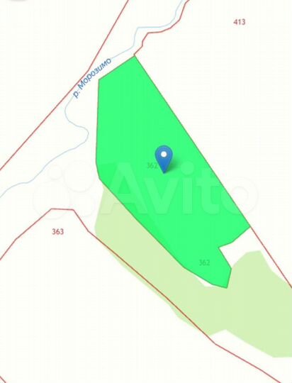 Участок 6,43 га (СНТ, ДНП)