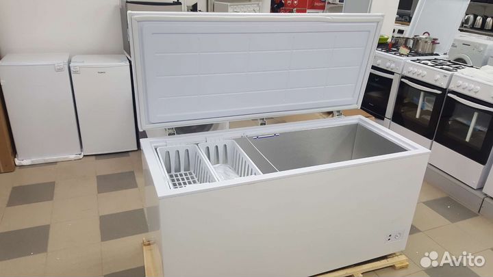 Морозильный ларь Бирюса 455кх новый