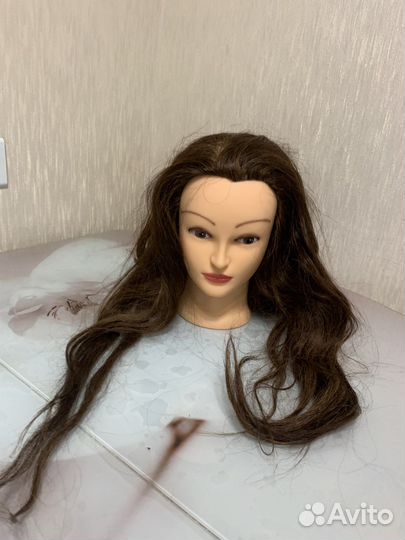 Учебная голова для причесок