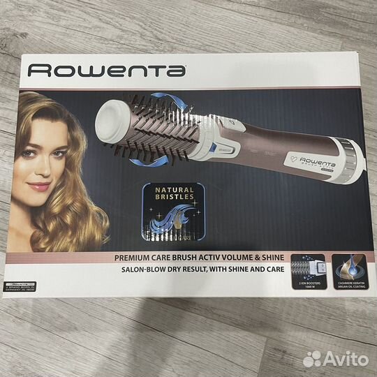 Вращающаяся фен-щетка Rowenta