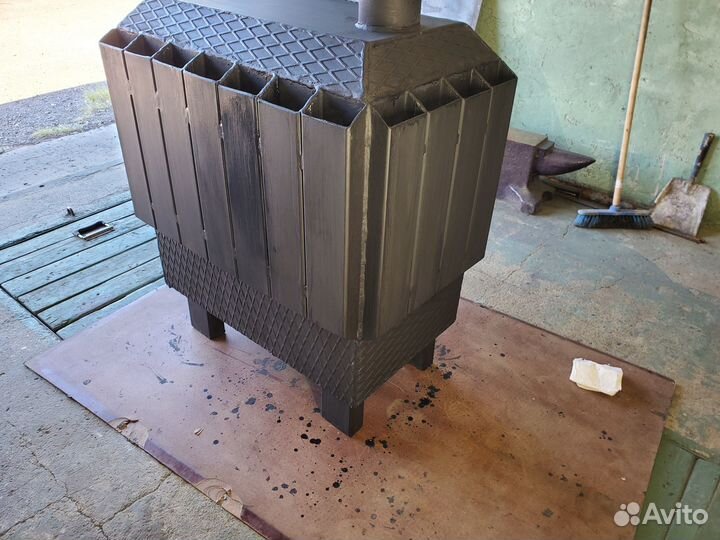 Печь дровяная отопительная