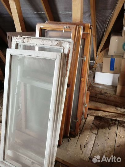 Двери, рамы б/у