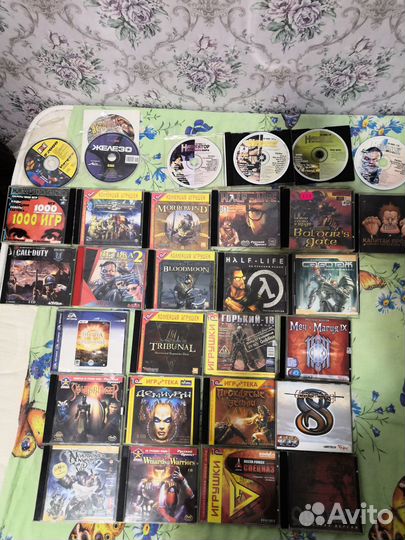 CD диски с играми на PC
