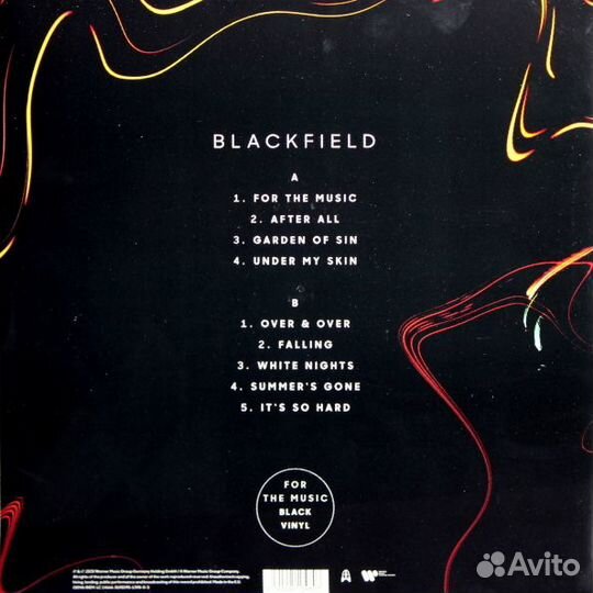 Blackfield - For The Music (0190295-1398-0-3)