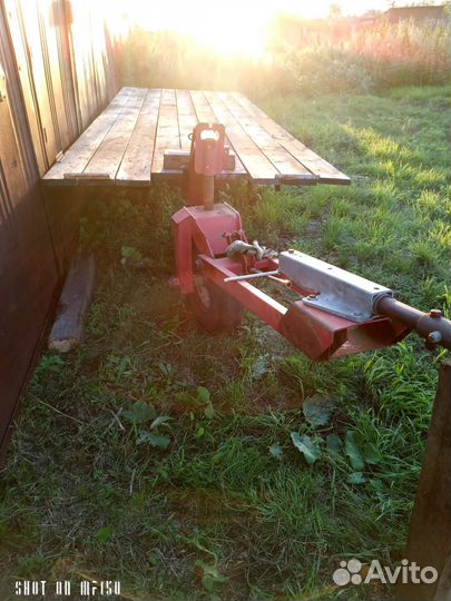 Прицеп двухосный платформа