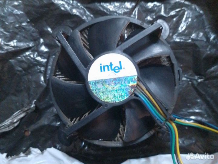 Материнская плата 775 с процессором