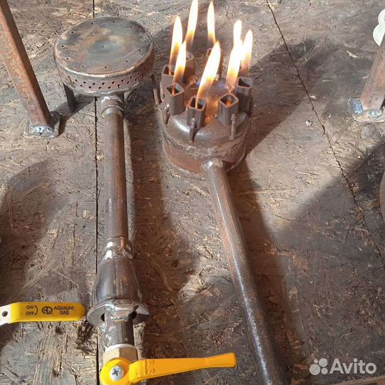 Газовая горелка для казана