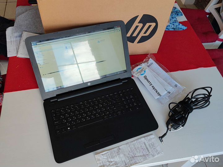 Ноутбук HP 15.6, 500gb комплект