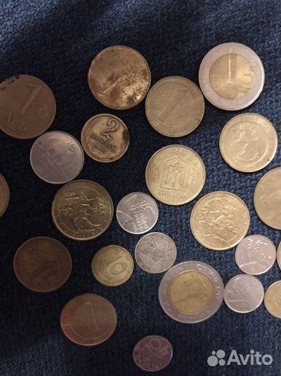 Мнеты разных стран