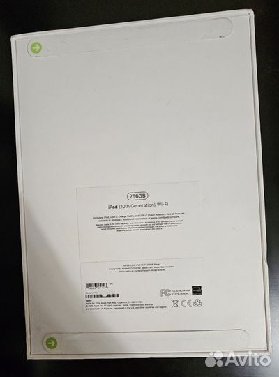 Планшет Apple iPad 10,9 256gb