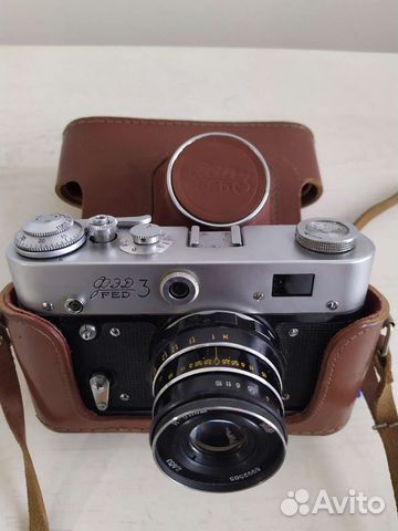Плёночный фотоаппарат фед3