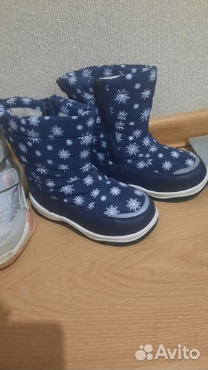 Сапоги зимние для девочки 28р