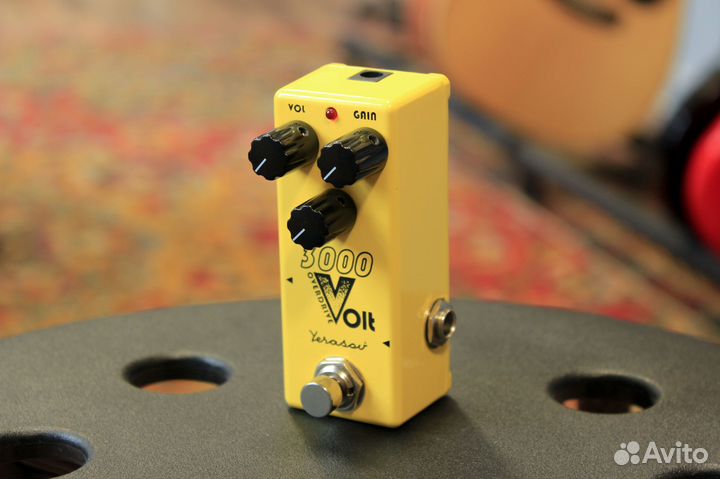 Педаль для гитары Yerasov overdrive 3000 volt mini