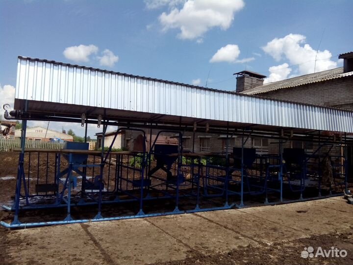 Летние лагеря для доения крс