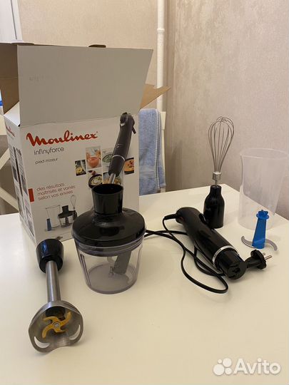 Блендер погружной moulinex
