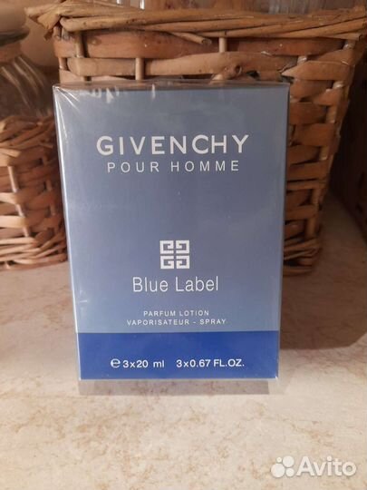 Мужская туалетная вода Givenchy Blue Label