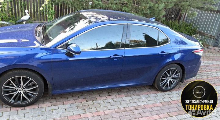 Съемная жесткая тонировка на статике