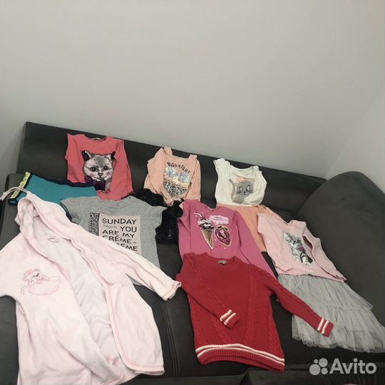 Одежда на девочку пакетом 128