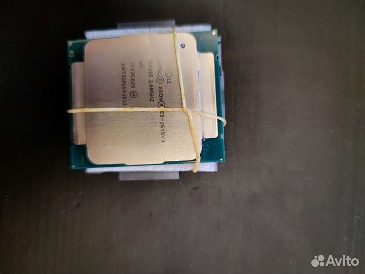 Процессор xeon e5-2640v3 8ядер 16 потоков tdp90w