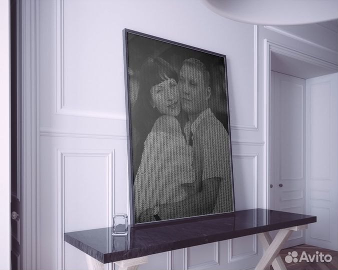 Картина из букв - креативный подарок