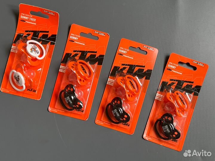 Соски пустышки KTM