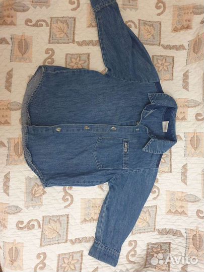 Джинсовая рубашка Guess