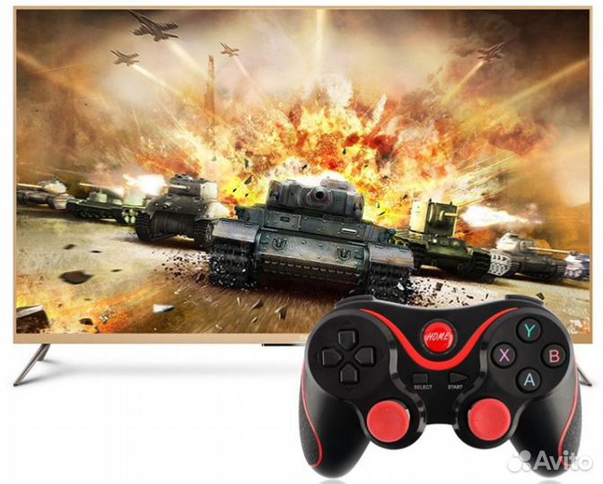 Очки виртуальной реальности VRG PRO с джойстиками