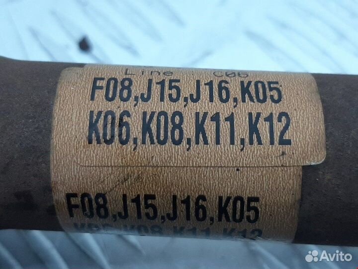 Полуось для Hyundai-KIA Matrix