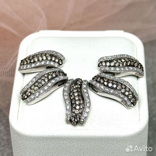 Новый кулон / подвеска 585 бриллианты 0,46 карата