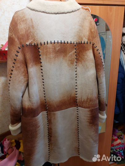 Дубленка натуральная женская 50 52