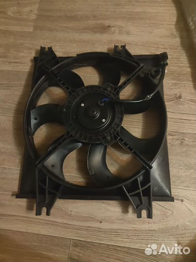 Вентилятор радиатора кондиционера акцент тагаз