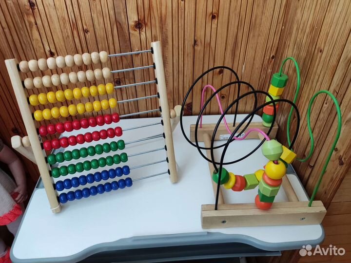 Развивающие деревянные игрушки