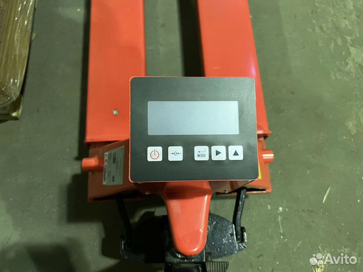 Рохля с весами 2500 кг 1150 мм TOR CBY-CW2