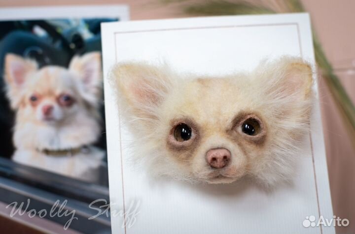 Портретная брошь по фото