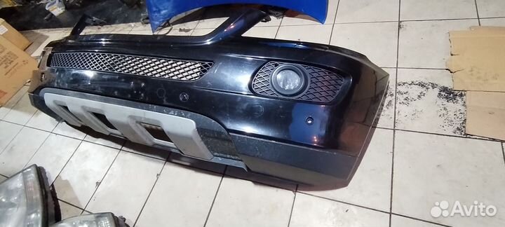 Передний бампер mercedes ml w164