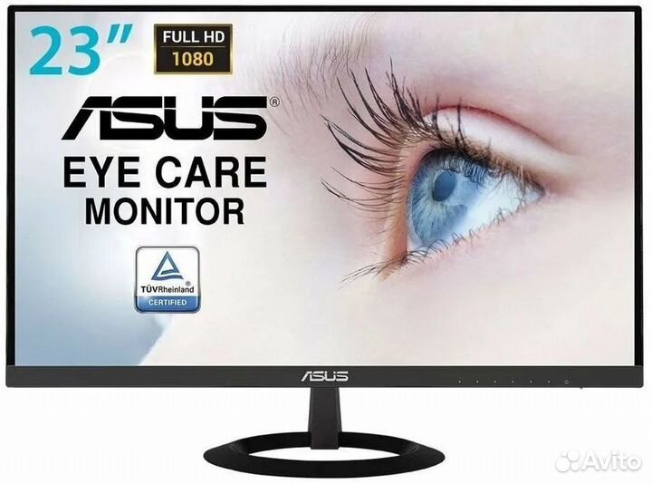 Монитор asus VZ239HE, IPS, черный